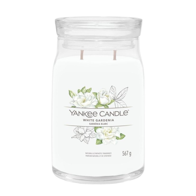 Yankee candle Signature Large Candle, White Gardenia