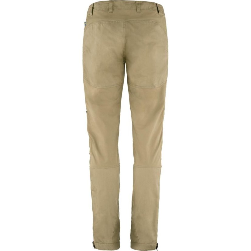 Dámské kalhoty Fjällräven Abisko Lite Trekking Trousers W - Kolor: Beżowy, Rozmiar: 34