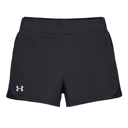 Women's Under Armour Speedpocket Run Shorts - Color: Black, Size: XS