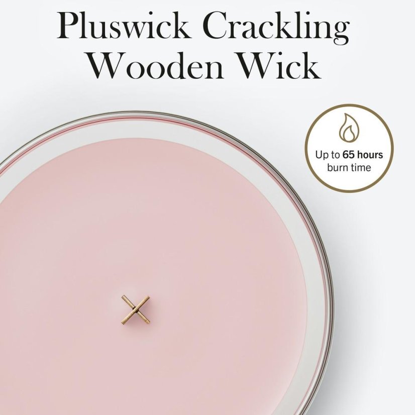Świeca WoodWick średnia, Rose Blush
