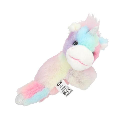 Ylvi plush roll-up bracelet, Unicorn Rainbow