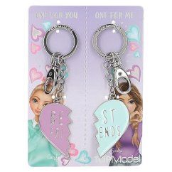 Top Model Candy & Sasha backpack-shaped keychain