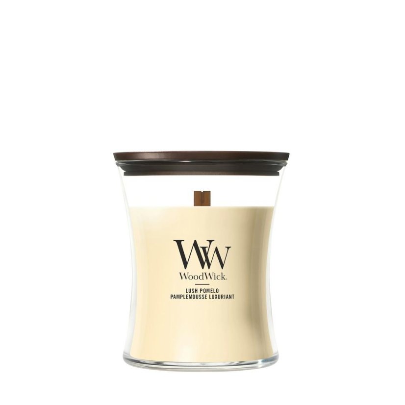 WoodWick Medium Candle, Lush Pomelo
