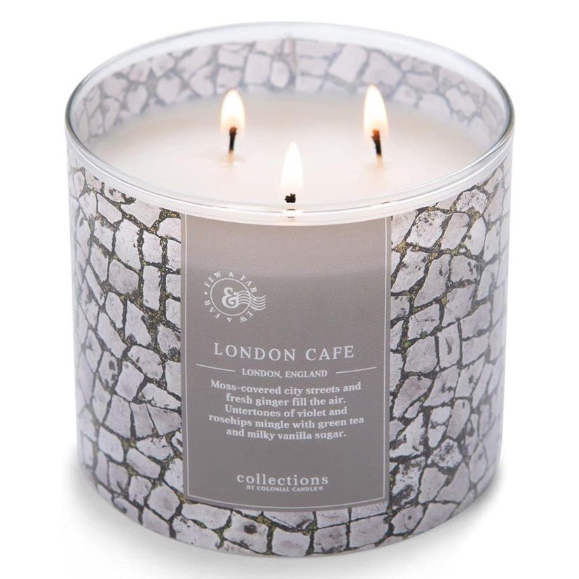 Kerze Colonial Candle Travel Collection, London Cafe