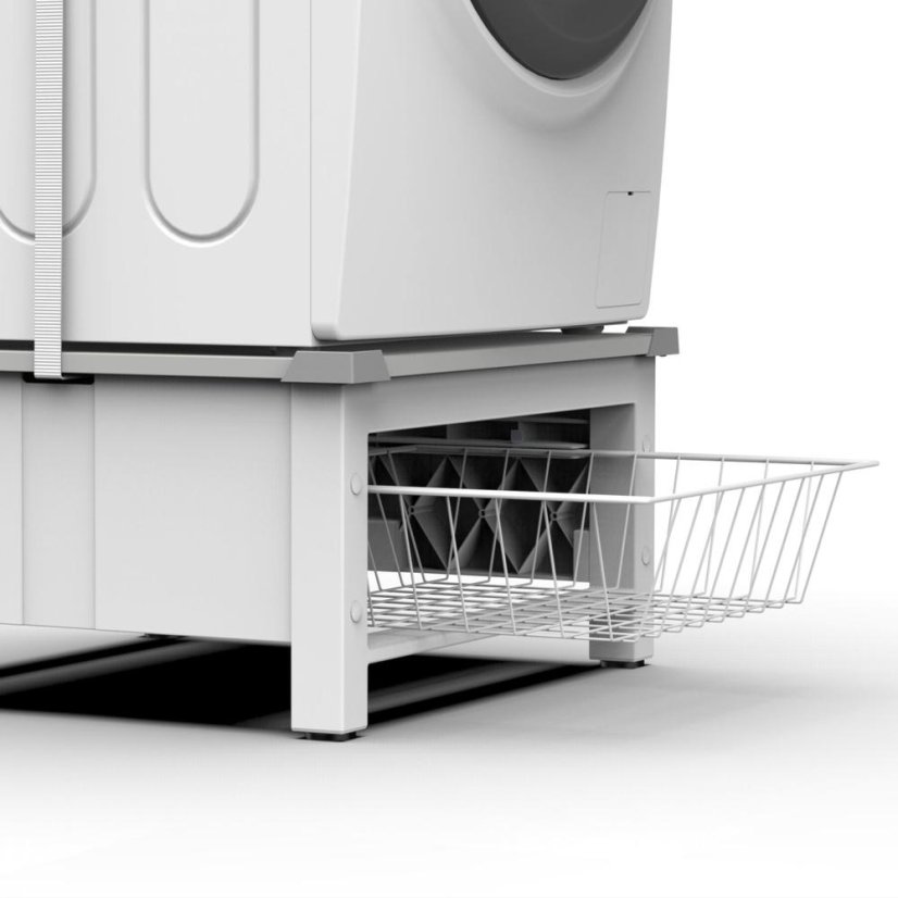 Podstavec pod pračku/sušičku Meliconi 656143 Base Space Basket