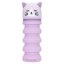 Top Model Silicone Pencil Case – Blooming Kitty Purple Kitten