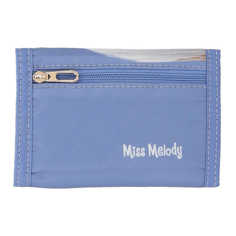 Miss Melody Children’s Velcro Wallet, Brown Horse