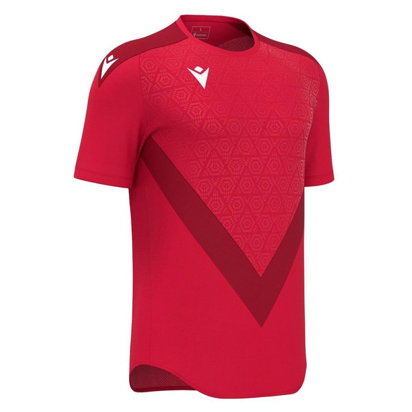 Macron Wisp Jersey - Color: Red, Size: S
