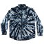 Pánska košeľa Hurley Portland Tie Dye - Farba: Modrá, Veľkosť: M