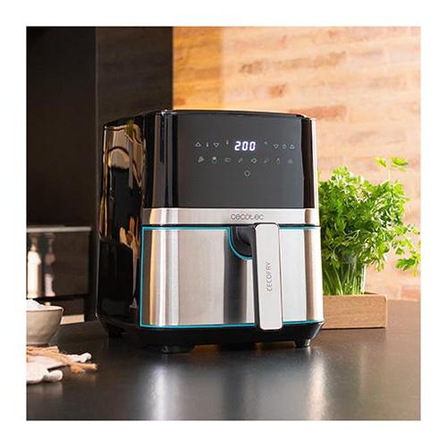 Heißluftfritteuse Cecotec CecoFry 3315 schwarz-silber