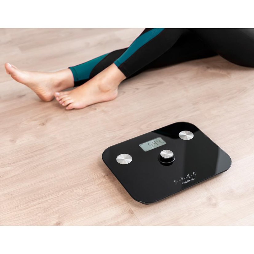 Személyi mérleg Cecotec Surface Precision EcoPower 4253 fekete