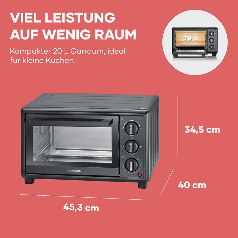 Severin TO 2078 Mini Oven
