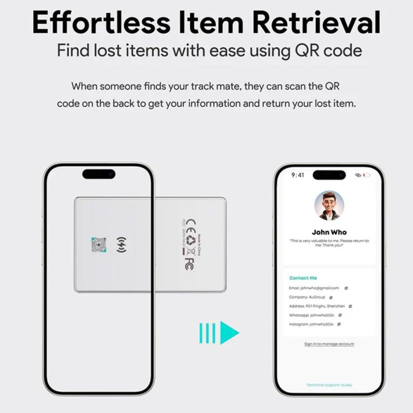 Smart tracker Aukey TM-21