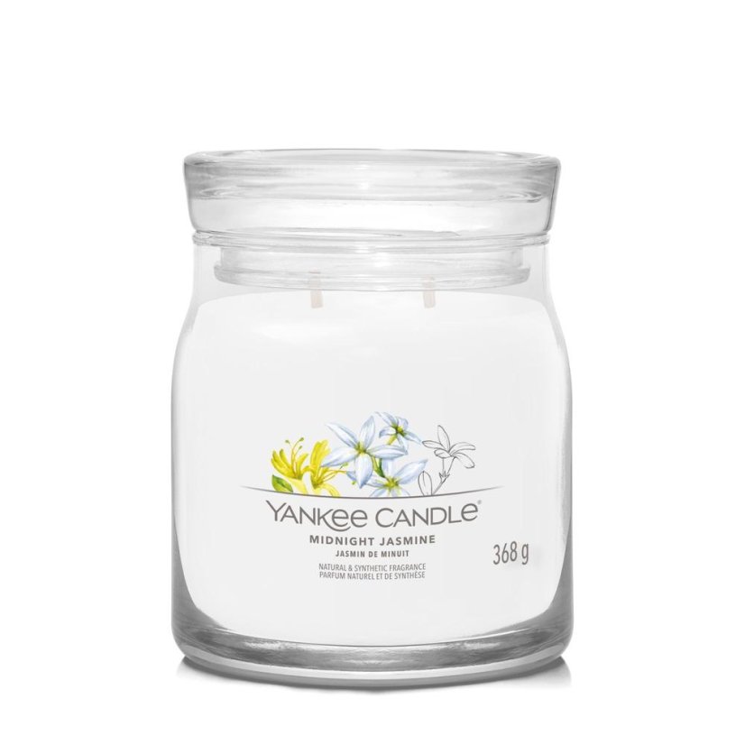 Świeca Yankee candle Signature średnia, Midnight Jasmine