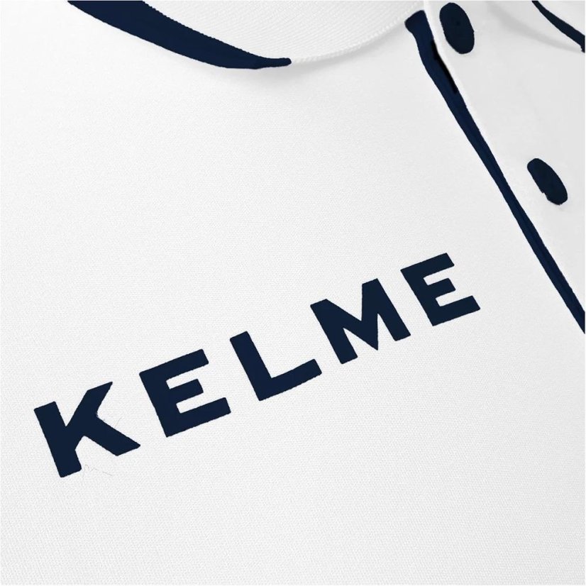 Pánské polotriko Kelme Lince - Barva: Bílá, Velikost: M