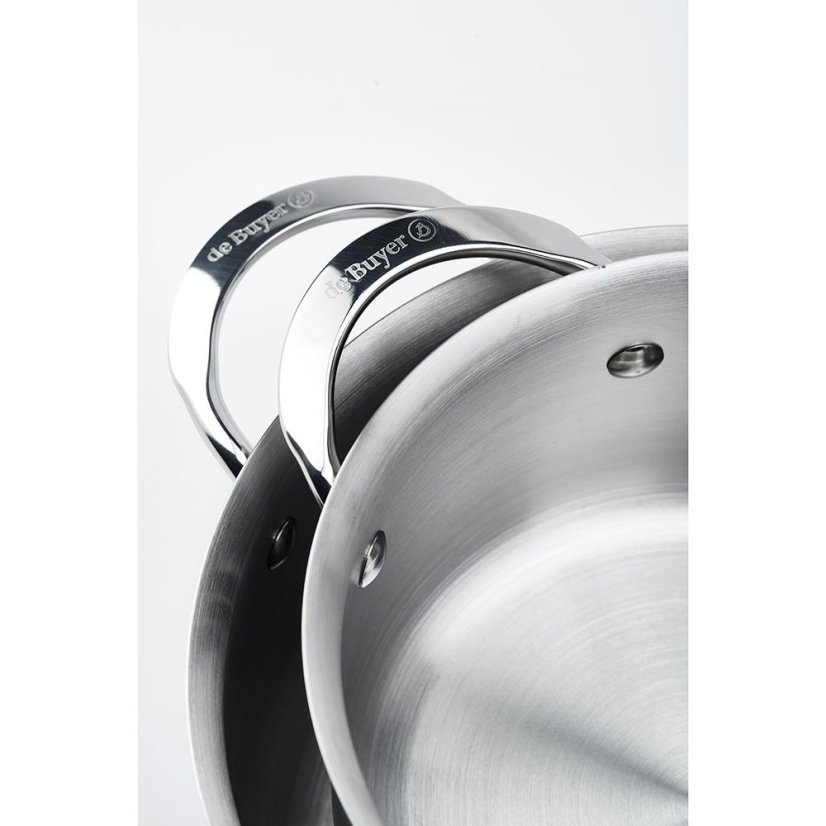 Flacher Topf de Buyer Alchimy 3612.24, 24 cm