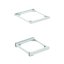 Universal-Set für Waschmaschine und Trockner Meliconi Moving Tower Set 656147