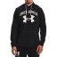 Pánska mikina Under Armour Rival Terry Big Logo HD - Farba: Čierna, Veľkosť: L