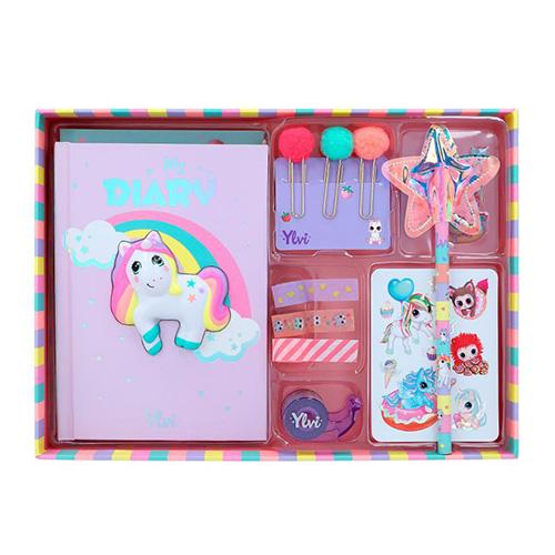 Sadea naptárak kiegészítőkkel Ylvi My Diary Unicorn lila