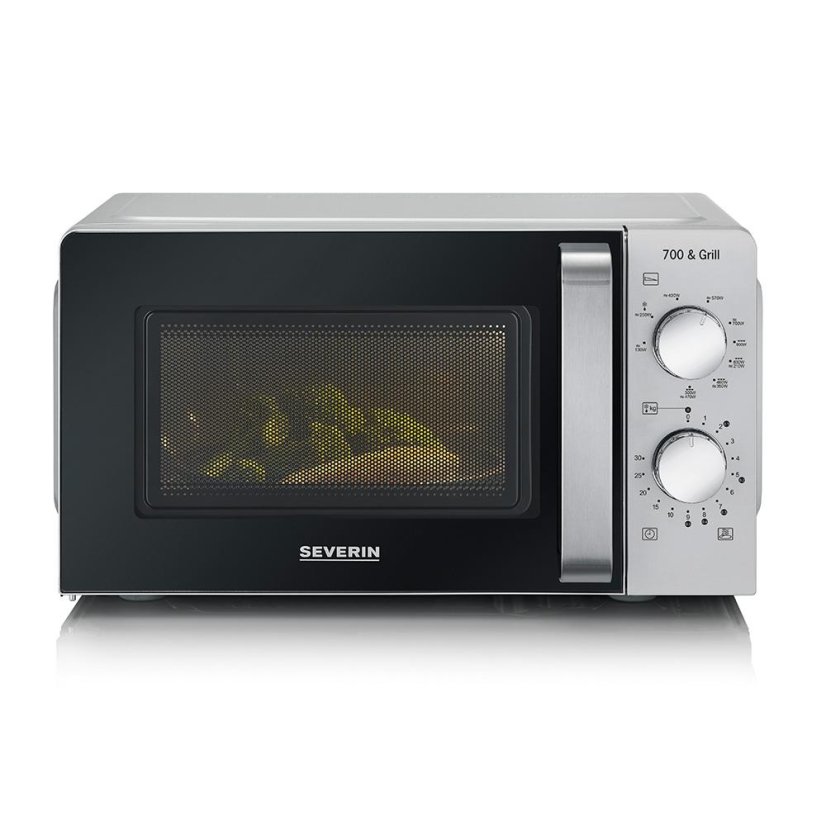 Severin MW 7780 silver microwave oven