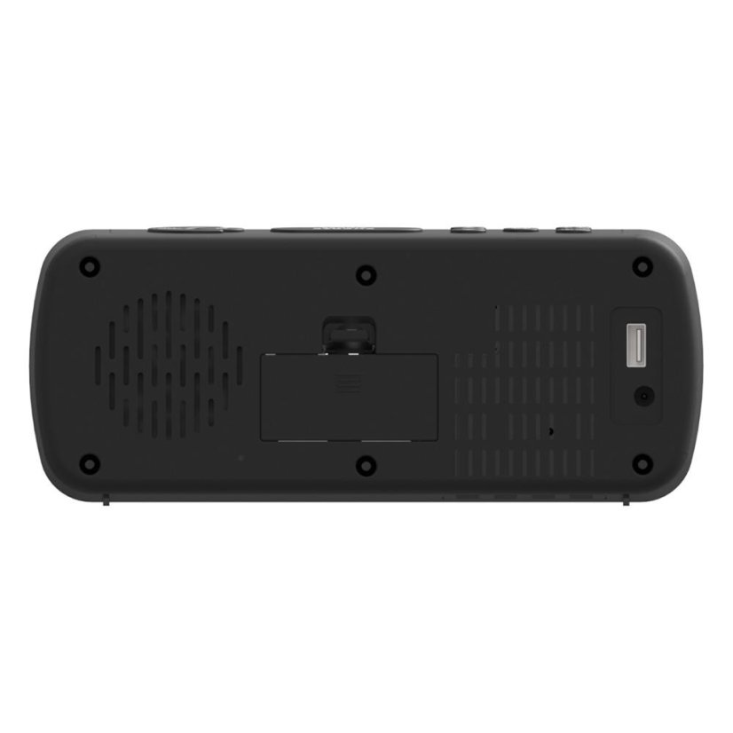AKAI ACR-1080 black radio alarm clock
