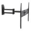 Meliconi FlatStyle FDRP 600 580471 black double rotation TV mount