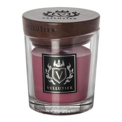 Svíčka Vellutier malá, Aged Bourbon & Plum