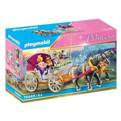 Romantický kočár tažený koňmi Playmobil 70449