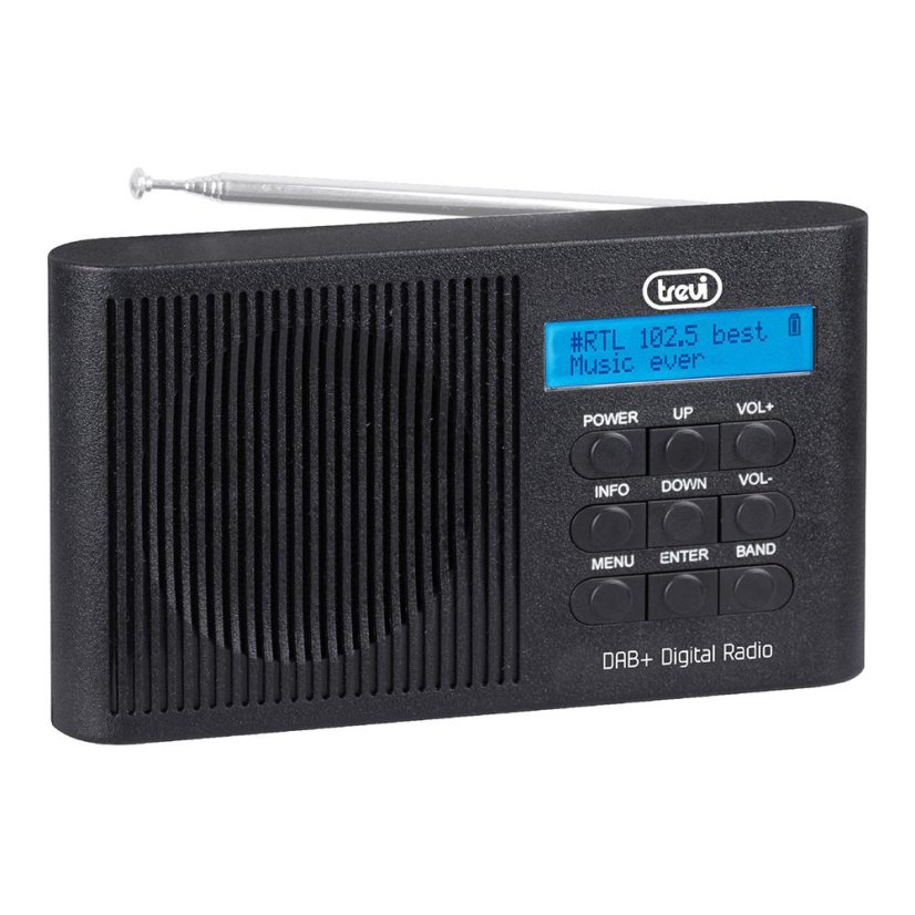 Rádio Trevi DAB 7F91 R BK černé