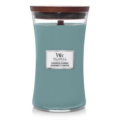 WoodWick Large Candle, Evergreen Cashmere