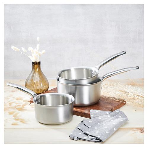 Set of 3 de Buyer Alchimy pots 3601.03