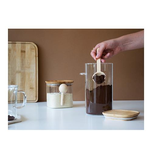 Pebbly PKV-050 üveg élelmiszer-tároló, 1,4 l