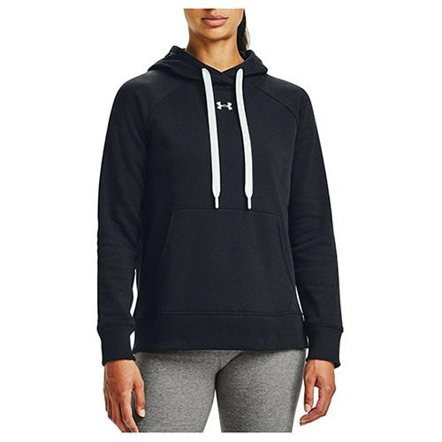 Dámska mikina Under Armour Rival Fleece HB Hoodie - Farba: Čierna, Veľkosť: S