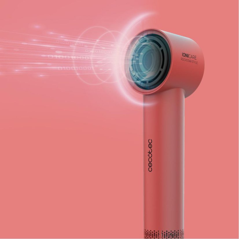 Haartrockner Cecotec IoniCare RockStar Style Aluminium 100839 rot