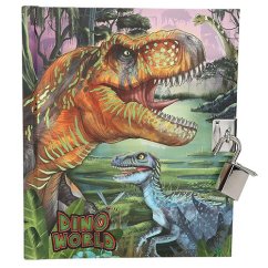 Zápisník na zámek Dino World