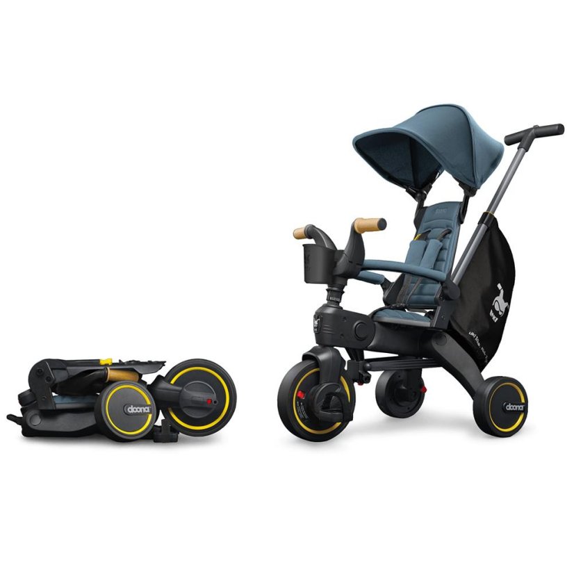 Skladacie trojkolka Liki Trike S5 Doona Ocean Blue