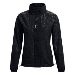 UA Rush Woven Print FZ-BLK