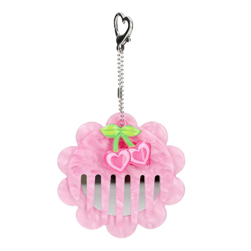 Top Model Glow to Go Retractable Comb with Mirror