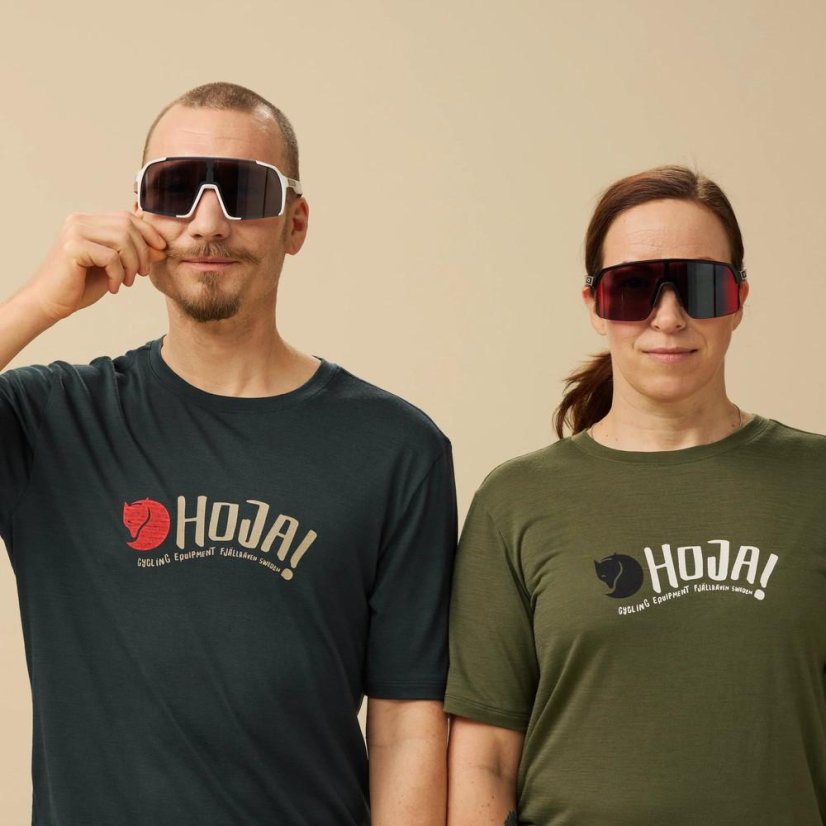 Pánské tričko Fjällräven Hoja Wool T-shirt M - Farba: Zelená, Veľkosť: M