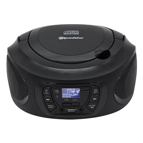Roadstar CDR-375D+/BK Black Portable Player