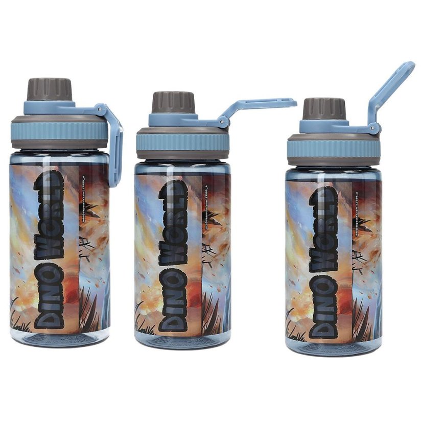 Dino World T-Rex Water Bottle with Strap