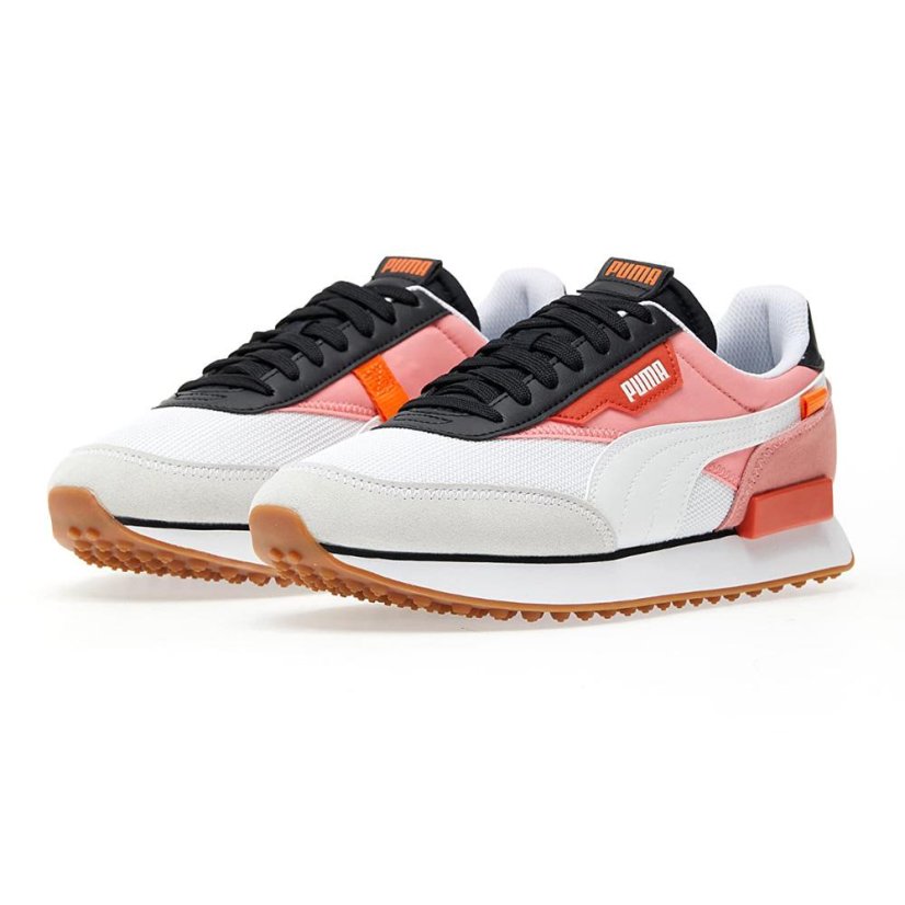 Damen-Sneaker Puma Future Rider New Tones - Farbe: Weiß/Rosa, Größe: 37