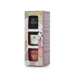Geschenkset mit Yankee candle-Kerzen, 3 x 37 g