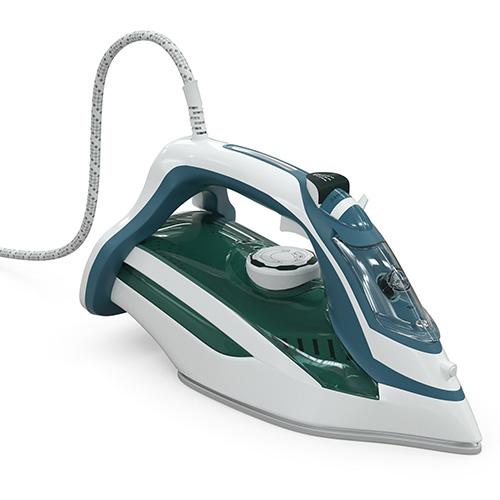 Tesla IR300BL steam iron, white and blue