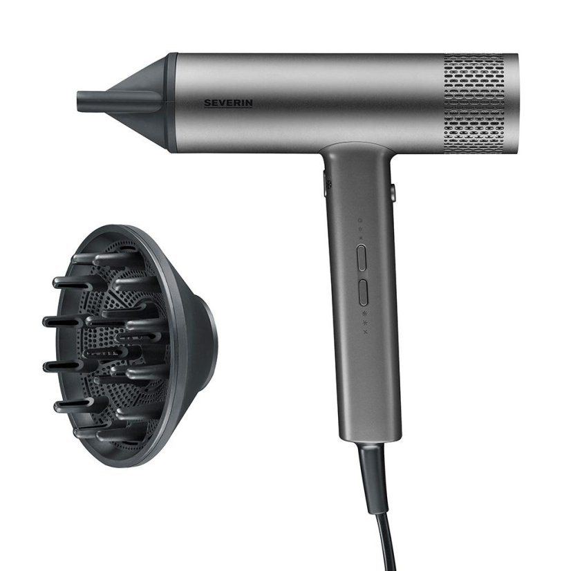 Severin HT 0169 S-STYLE hair dryer, anthracite