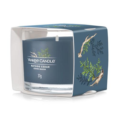 Świeca Yankee candle wotywna w szkle, Bayside Cedar
