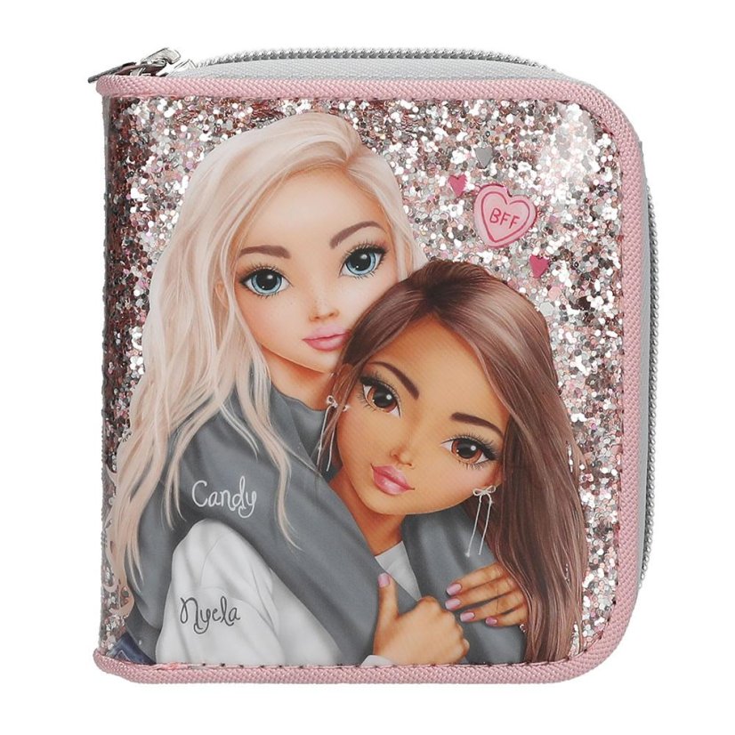 Top Model MY BFF zippered wallet with studs