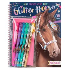 Malbuch Miss Melody, Create your Glitter Horse