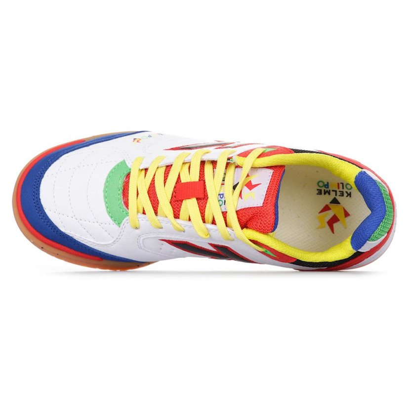 Kelme Olimpo halové topánky - Farba: Biela, Veľkosť: 38