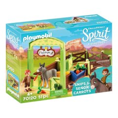 Koňský box Šmik a seňor Mrkvička Playmobil 70120